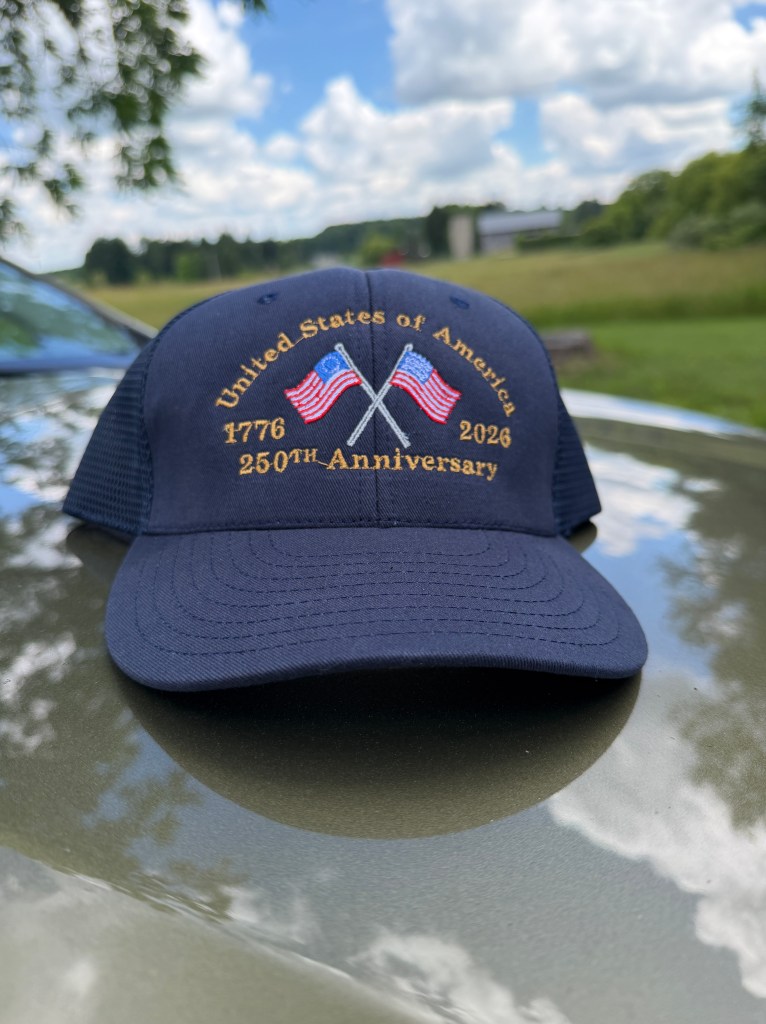 All American Made hat, design by me!